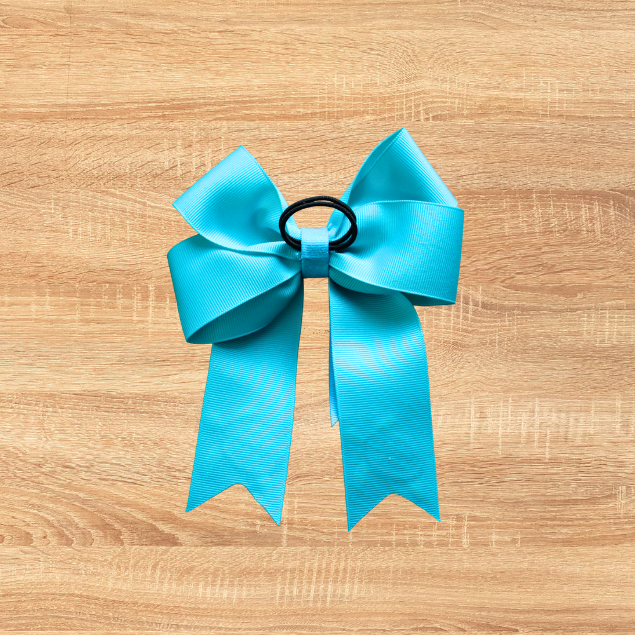 Teal Sea Turtle Equestrian Show Bows for Horseback Riders