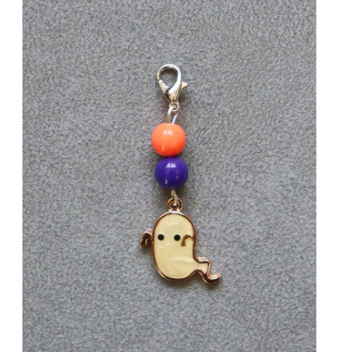 Halloween bridle charm, Pumpkin tack charm, Cute charm for horseback riding, Equestrian gift