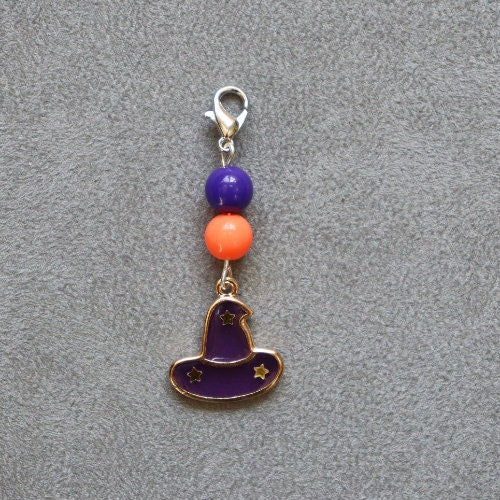 Halloween bridle charm, Pumpkin tack charm, Cute charm for horseback riding, Equestrian gift