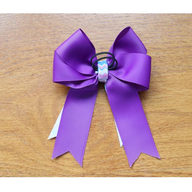 Horse show bows, Equestrian hair bows, Purple and Blue Mermaid Scales, Short stirrup, Lead line, Girls hair bows