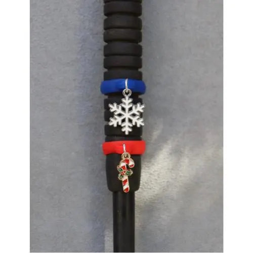 Holiday crop charm, kid crop charm, Cute Christmas charm for horseback riding, Equestrian gift