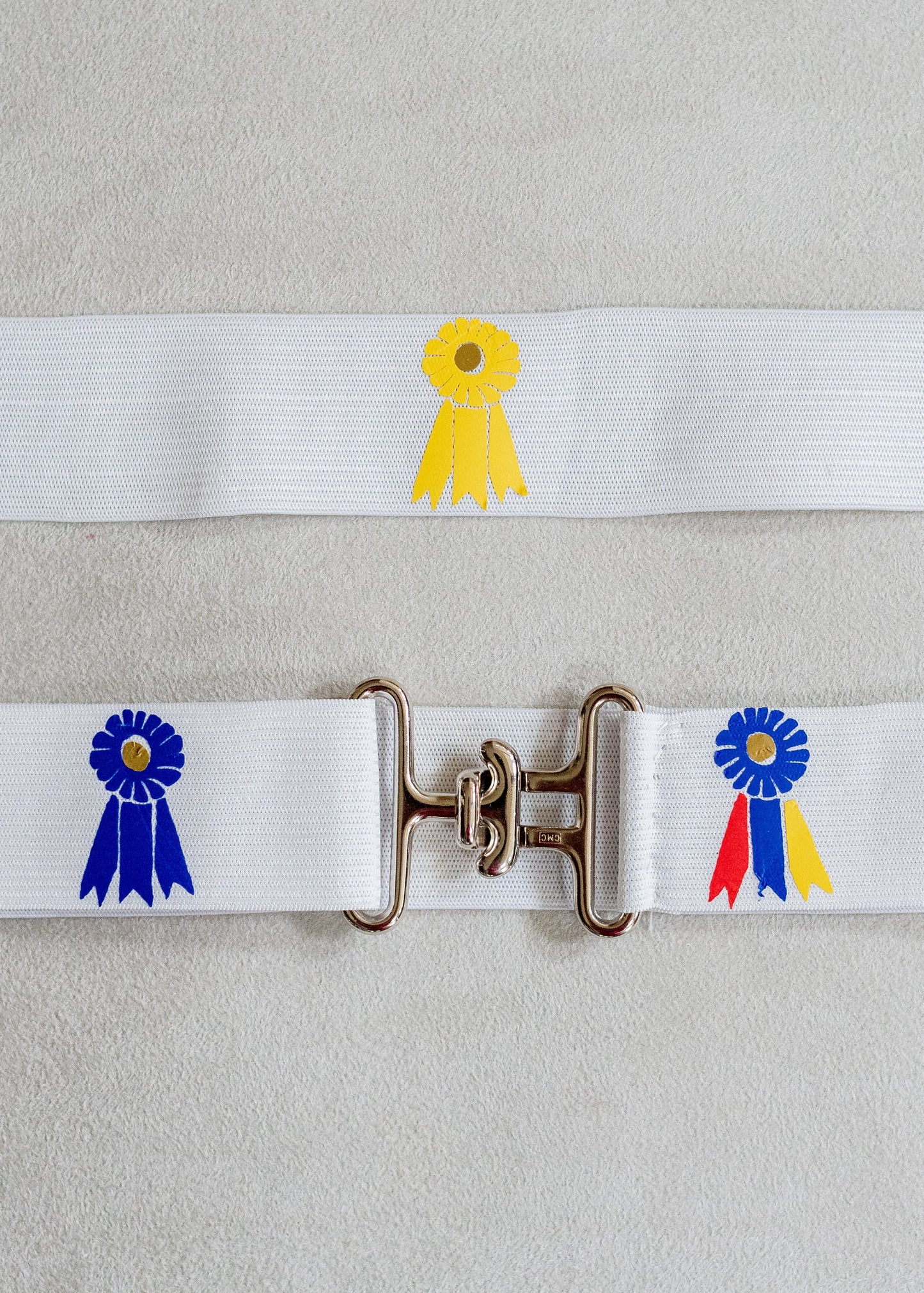 1.5 inch elastic equestrian belt, Horse show ribbons belt, Adjustable horseback riding belt, Equestrian gift