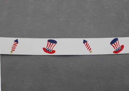 1.5 inch elastic equestrian belt, Fourth of July horseback riding belt, Fireworks horse show belt, Equestrian gift
