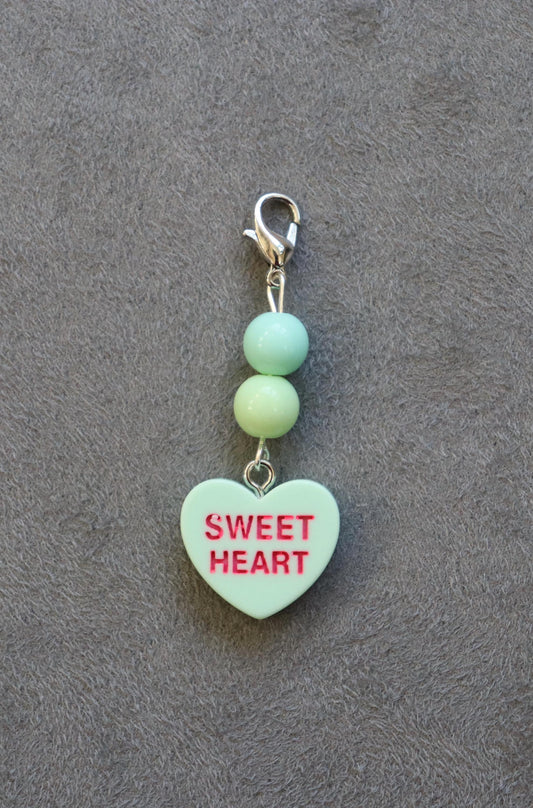 Heart bridle charm, Tack charm for horseback riding, Equestrian bridle charm, Equestrian gift, Valentines Day gift