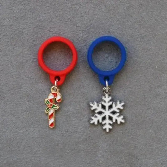 Holiday crop charm, kid crop charm, Cute Christmas charm for horseback riding, Equestrian gift