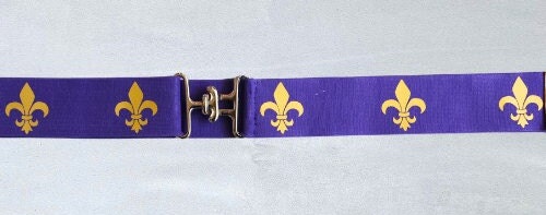 1.5 inch equestrian belt, Fleur-de-lis horse riding belt,Horse show belt,Equestrian gift, Womens riding belt, Girls competition belt